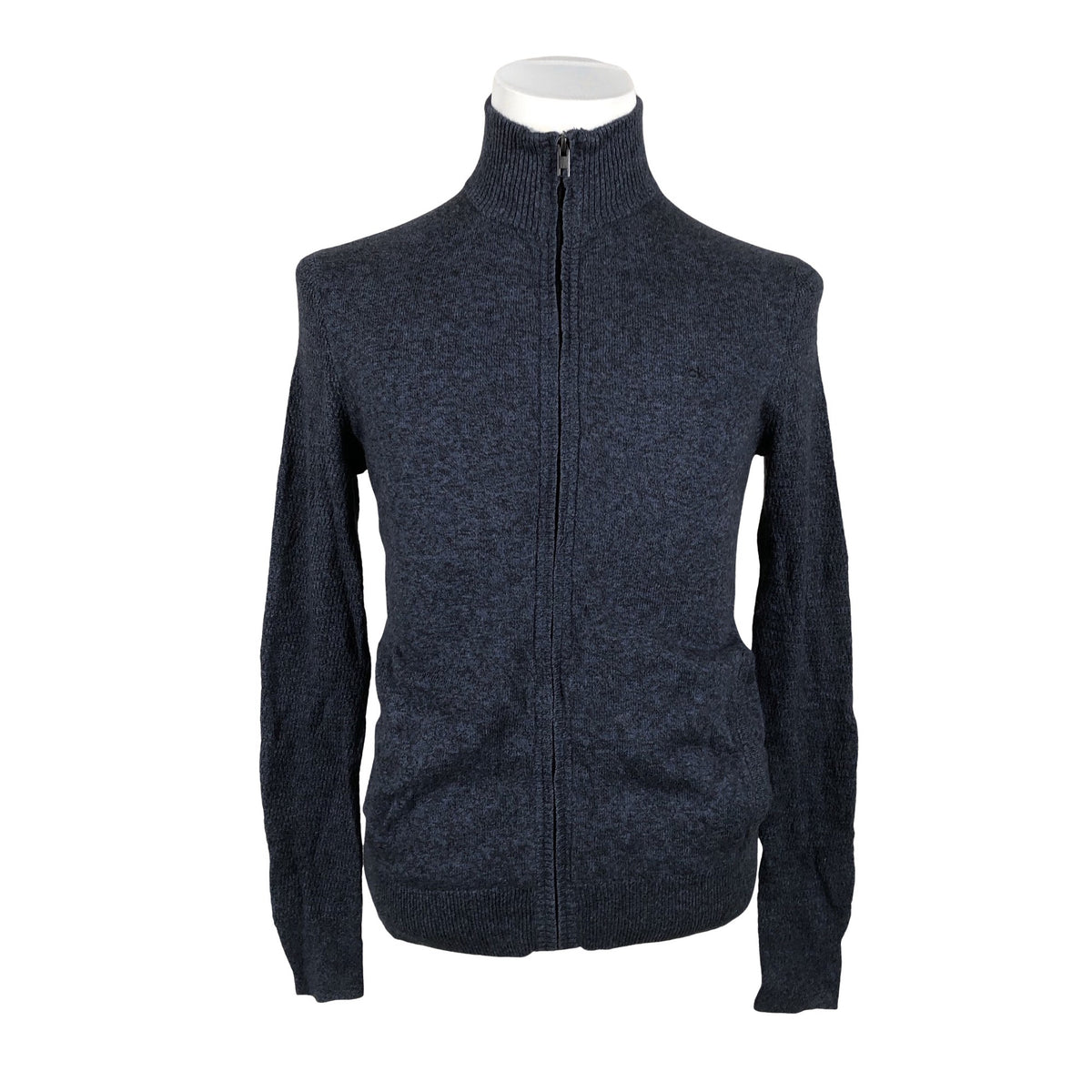 Miesten Calvin Klein - Neuletakki, koko S - Sininen (1)