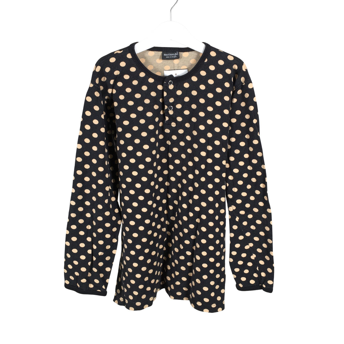 Unisex Marimekko - Trikoopaita, koko 152 - 158 - Musta (1)