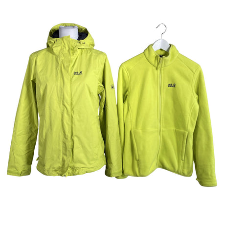 Naisten Jack Wolfskin - Ulkoilutakki, koko 38 - Keltainen ()