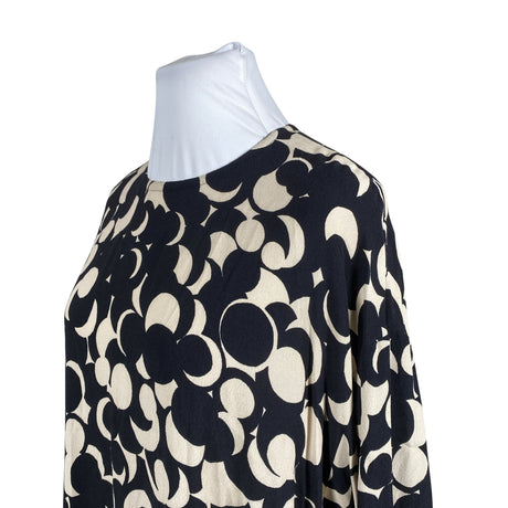 Naisten Marimekko - Sifonkimekko, koko 42 - Musta (2)