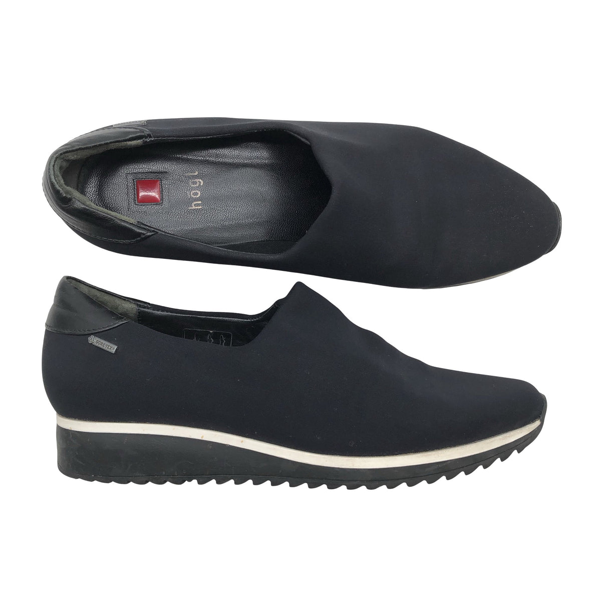 Naisten Högl - Loaferit, koko 38 - Musta (1)