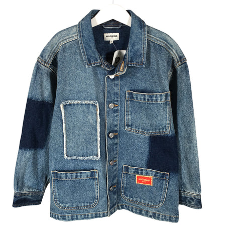 Unisex Wildkind - Farkkutakki, koko 134 - 140 - Sininen ()