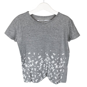 Tyttöjen DKNY - T-paita, koko 134 - 140 - Harmaa (1)