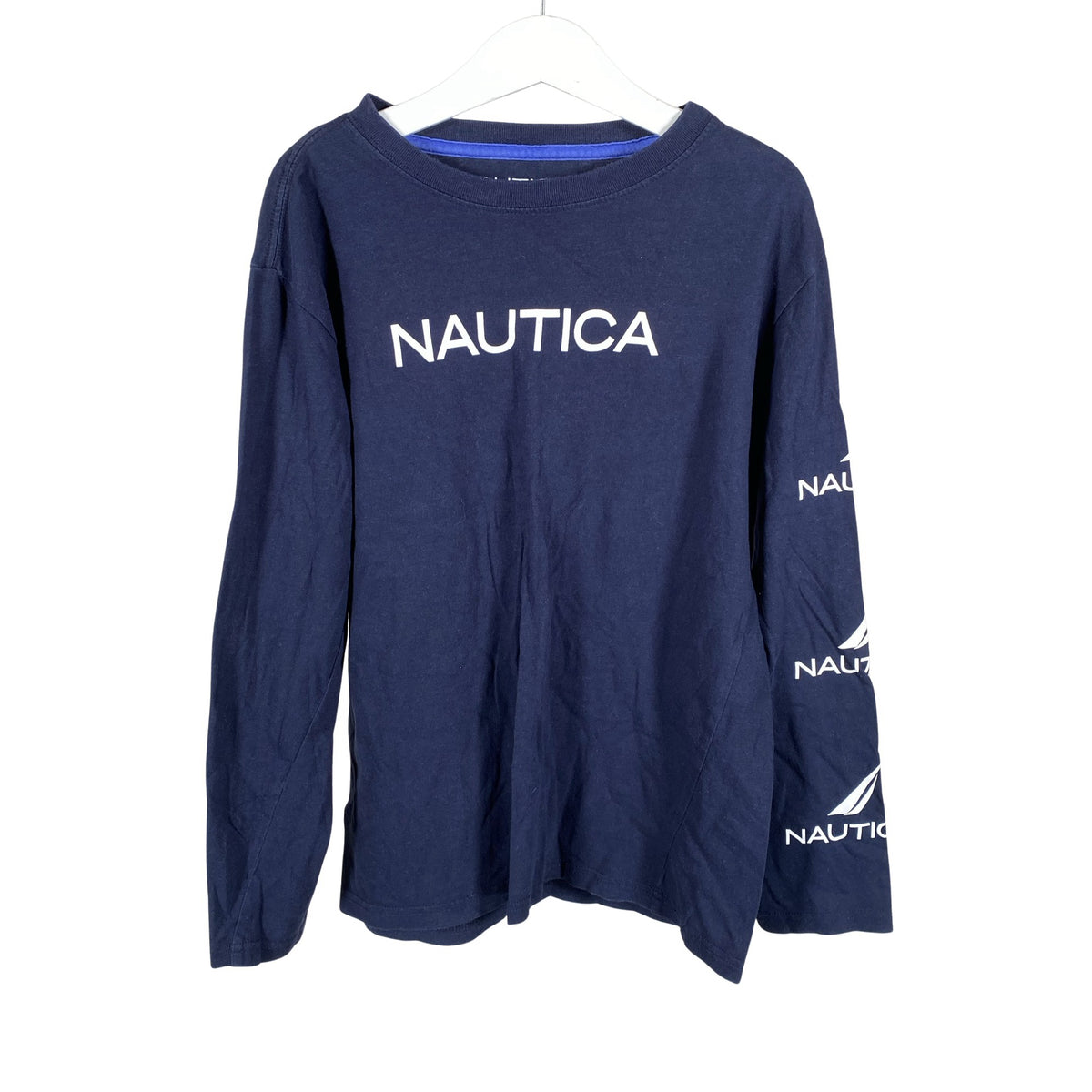 Unisex Nautica - Trikoopaita, koko 146 - 152 - Sininen (1)