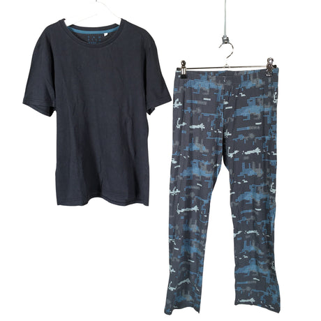 Unisex Sanetta - Yöpaita, koko 146 - 152 - Sininen ()