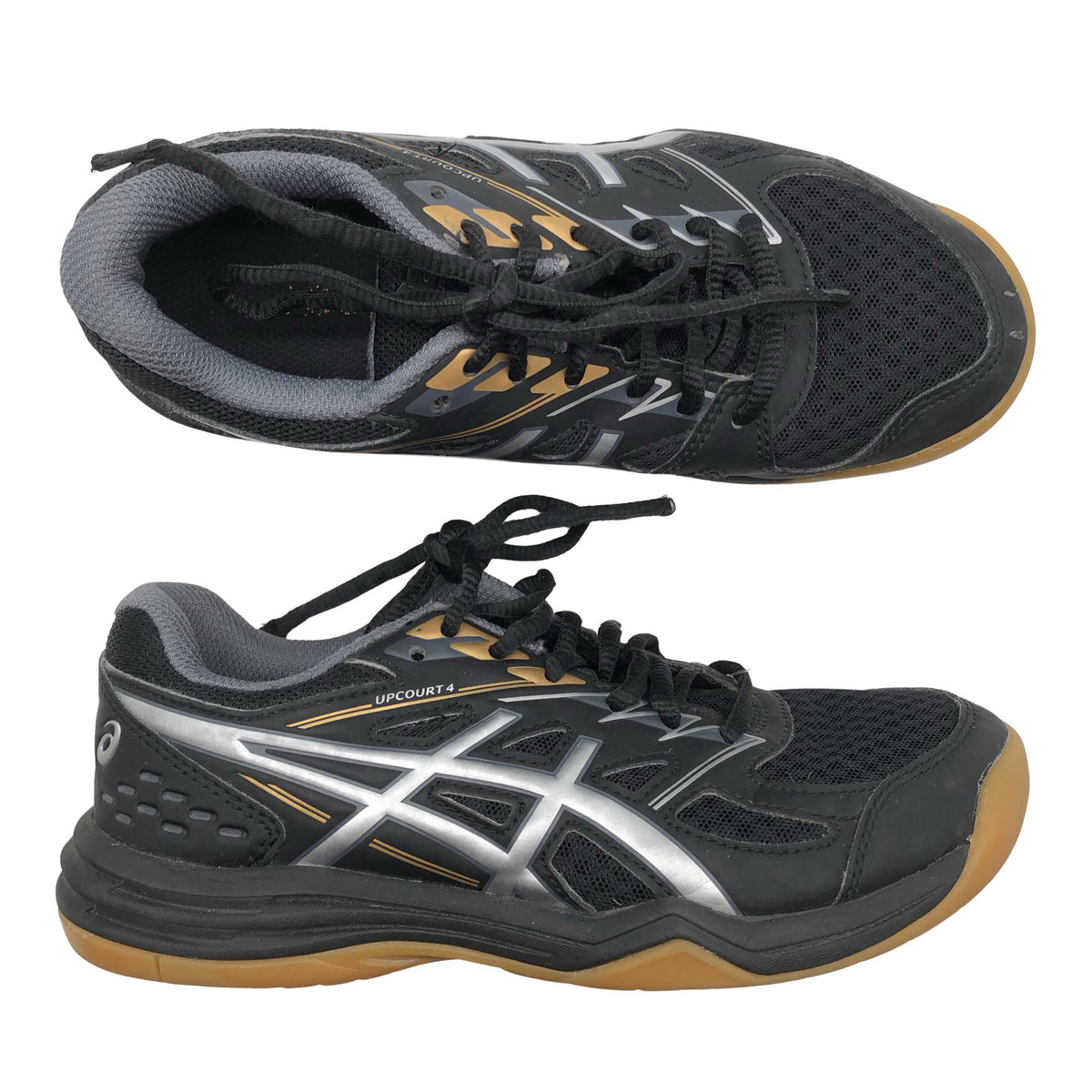 Unisex Asics - Sisäliikuntakengät, koko 35 - Musta (1)