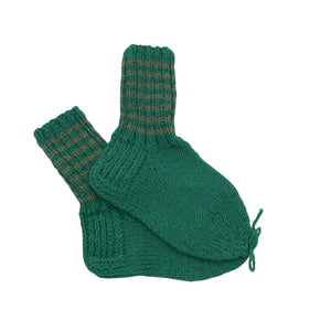 Unisex Handmade - Villasukat, koko 28 - Vihreä (1)