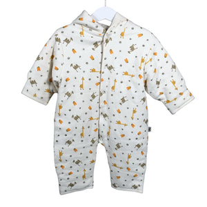 Unisex Kinderit - Haalari, koko 68 - 74 - Valkoinen (1)