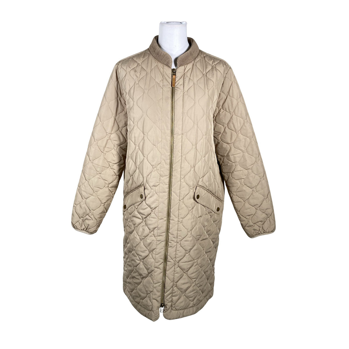 Naisten Cream - Kevyttoppatakki, koko 36 - Beige (1)