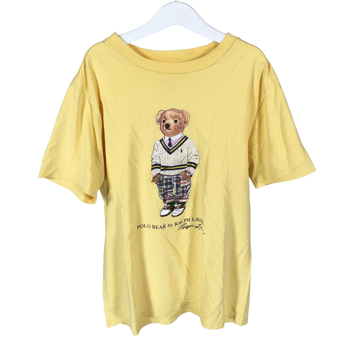 Unisex Polo Ralph Lauren - T-paita, koko 146 - 152 - Keltainen (1)
