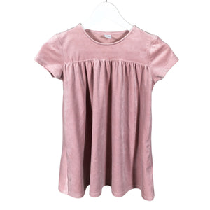 Tyttöjen Lindex - Collegemekko, koko 122 - 128 - Vaaleanpunainen (1)