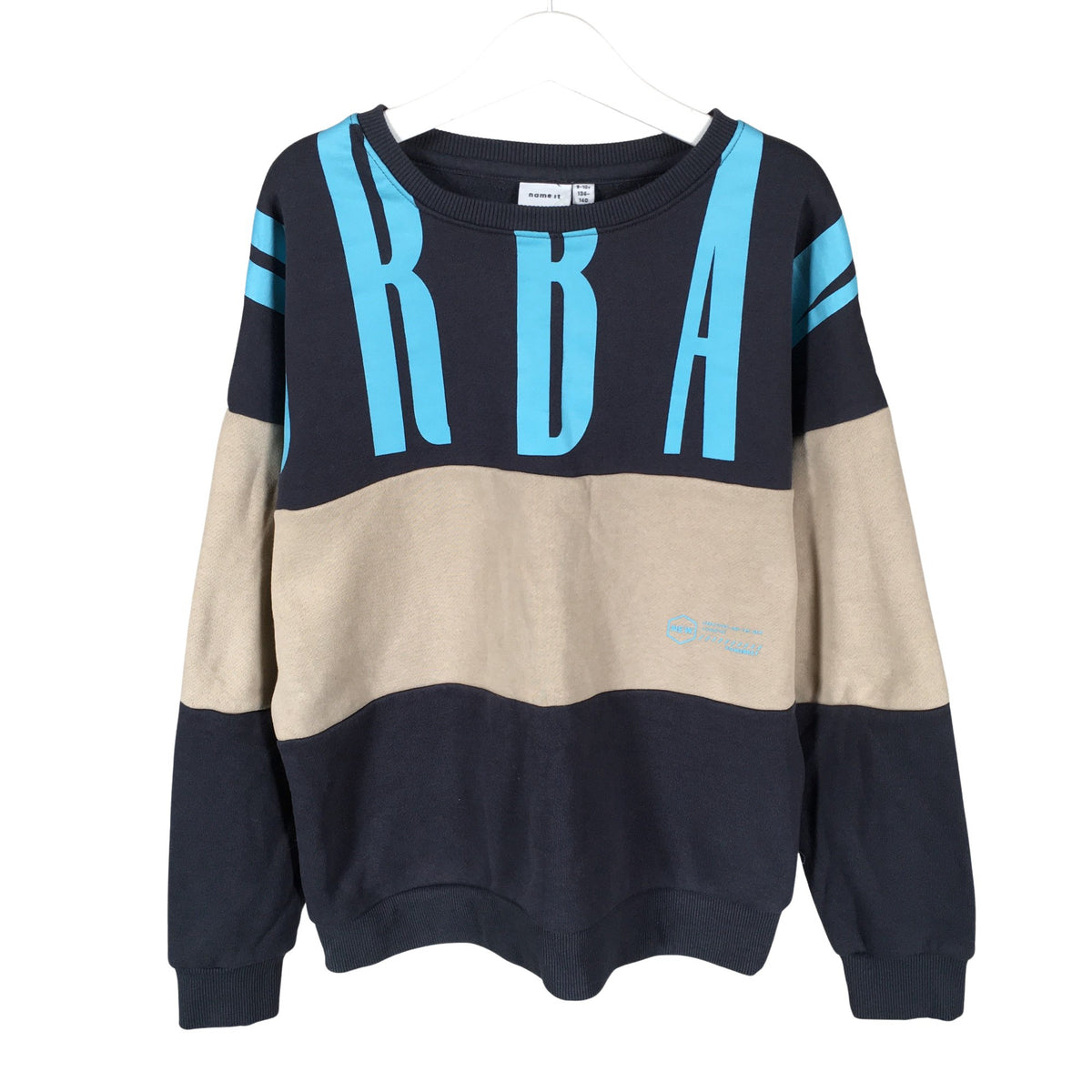 Unisex Name It - Collegepaita, koko 134 - 140 - Sininen (1)