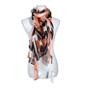 Naisten Marimekko - Huivi, koko Maxi - Pinkki (1)