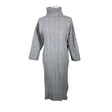 Naisten Massimo Dutti - Neulemekko, koko 38 - Harmaa ()