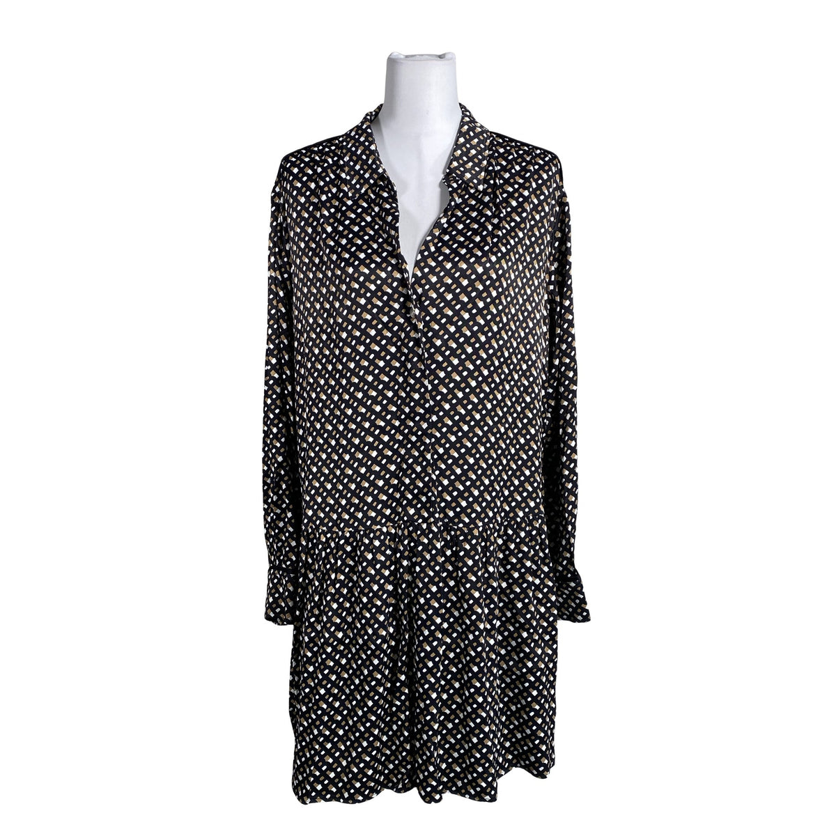 Naisten Hugo Boss - Sifonkimekko, koko 40 - Musta (1)