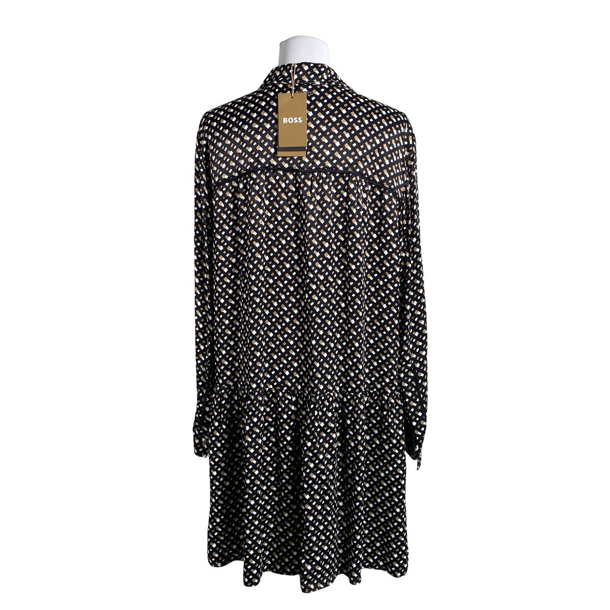 Naisten Hugo Boss - Sifonkimekko, koko 40 - Musta (3)
