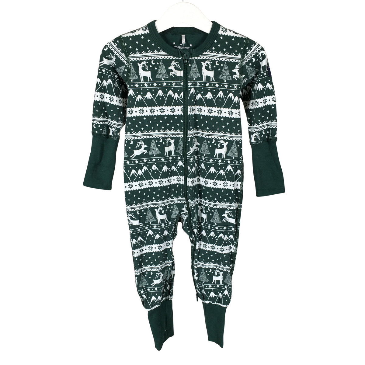Unisex Polarn O. Pyret - Yöasu, koko 74 - 80 - Vihreä (1)