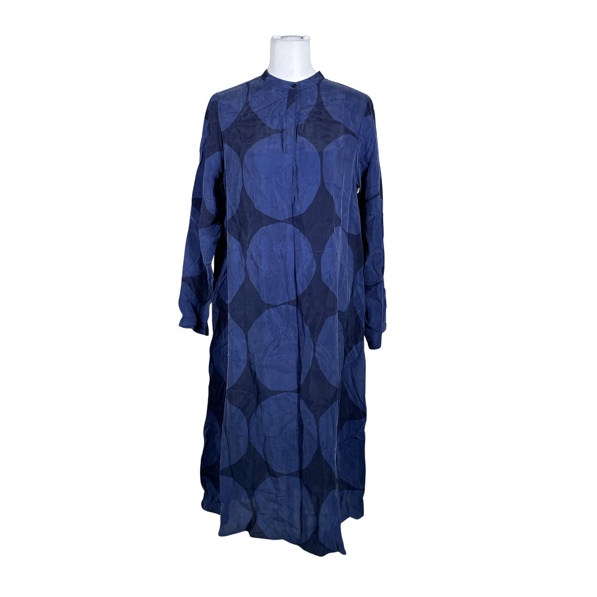 Naisten Marimekko - Sifonkimekko, koko 40 - Sininen (1)