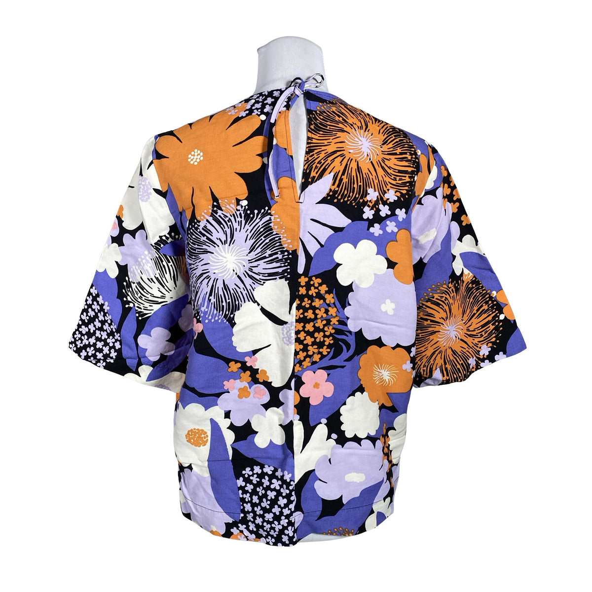 Naisten Marimekko - Lyhythihainen pusero, koko 38 - Violetti (3)