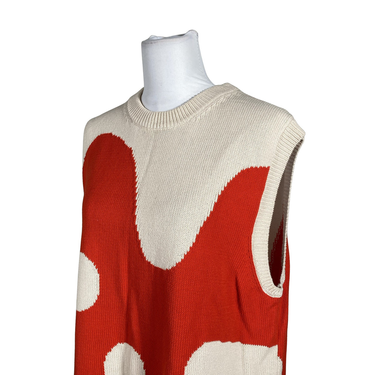 Naisten Marimekko - Neuleliivi, koko 38 - Beige (2)