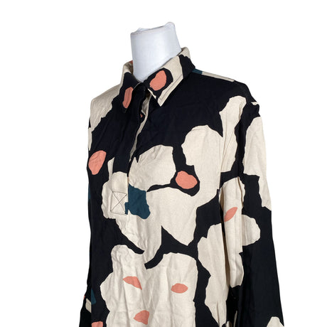 Naisten Marimekko - Sifonkimekko, koko 40 - Musta (2)