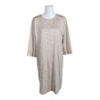 Naisten Marimekko - Trikoomekko, koko 40 - Beige ()