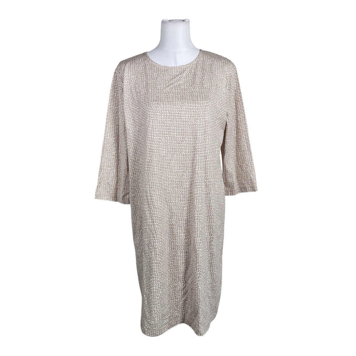 Naisten Marimekko - Trikoomekko, koko 40 - Beige (1)