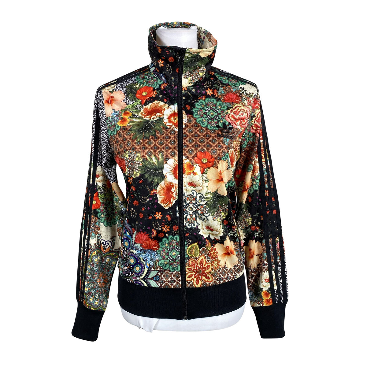 Naisten Adidas - Verryttelytakki, koko 38 - Musta (1)