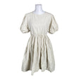 Naisten Handmade - Sifonkimekko, koko 36 - Beige ()