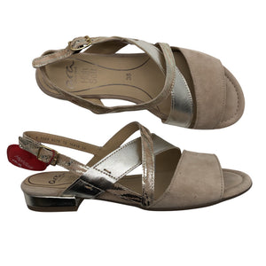 Naisten Ara - Sandaalit, koko 38 - Beige (1)