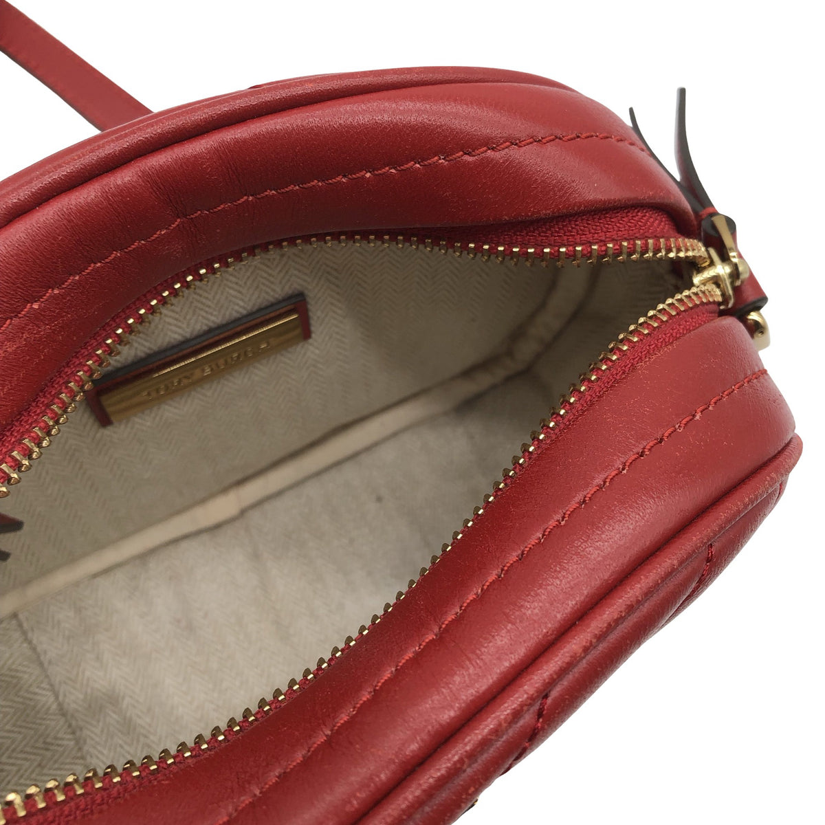 Naisten Tory Burch - Olkalaukku, koko Mini - Punainen (3)