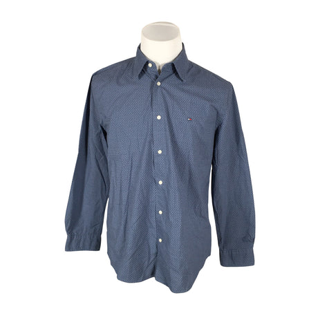 Miesten Tommy Hilfiger - Kauluspaita, koko L - Sininen ()