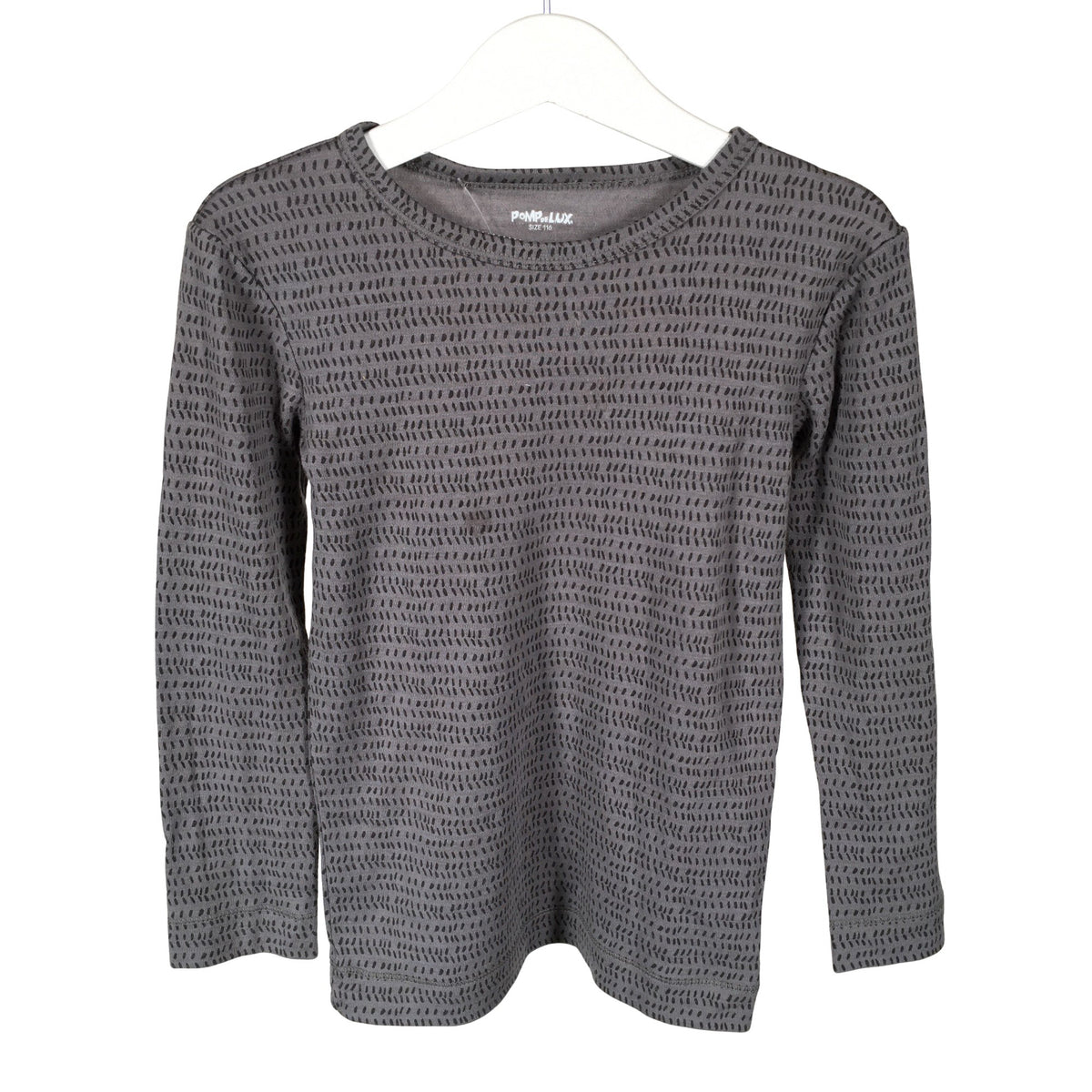 Unisex POMPdeLUX - Trikoopaita, koko 110 - 116 - Harmaa (1)