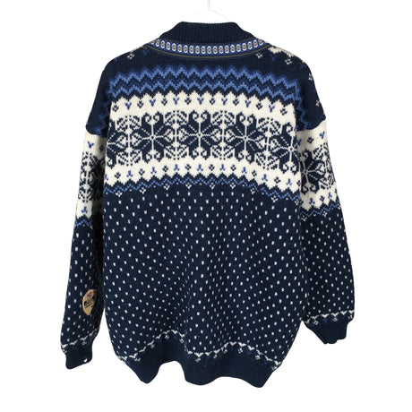 Unisex Windfjord - Neuletakki, koko 134 - 140 - Sininen ()