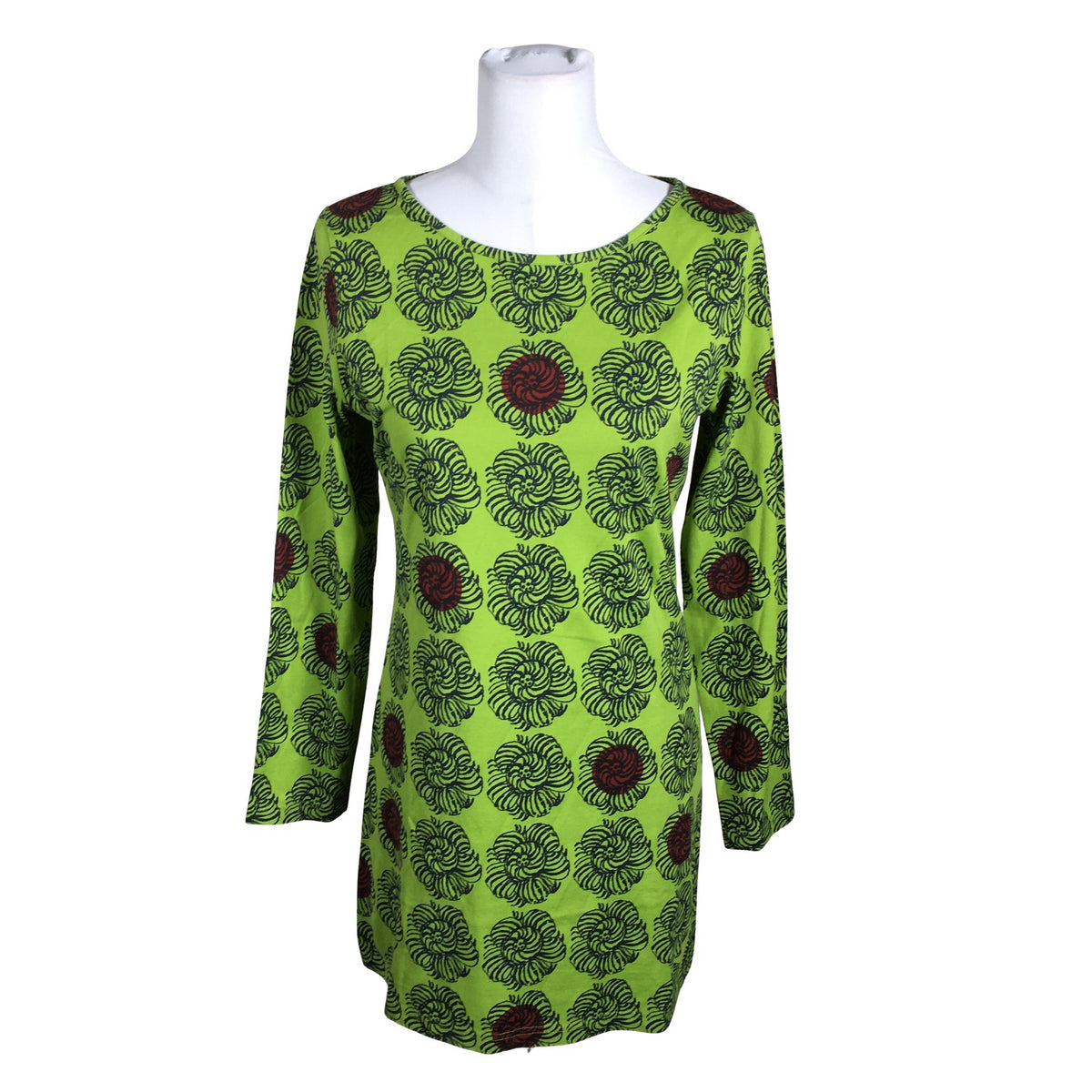 Naisten Marimekko - Trikootunika, koko 36 - Vihreä (1)