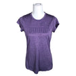 Naisten Puma - Urheilupaita, lyhyet hihat, koko 38 - Violetti ()