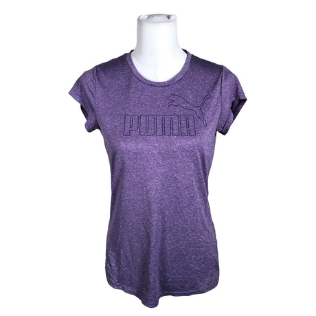 Naisten Puma - Urheilupaita, lyhyet hihat, koko 38 - Violetti ()