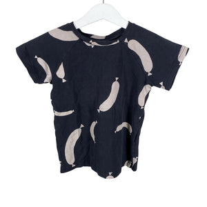 Unisex POMPdeLUX - T-paita, koko 110 - 116 - Musta (1)