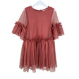 Tyttöjen POMPdeLUX - Juhlamekko, koko 116 - 122 - Punainen ()