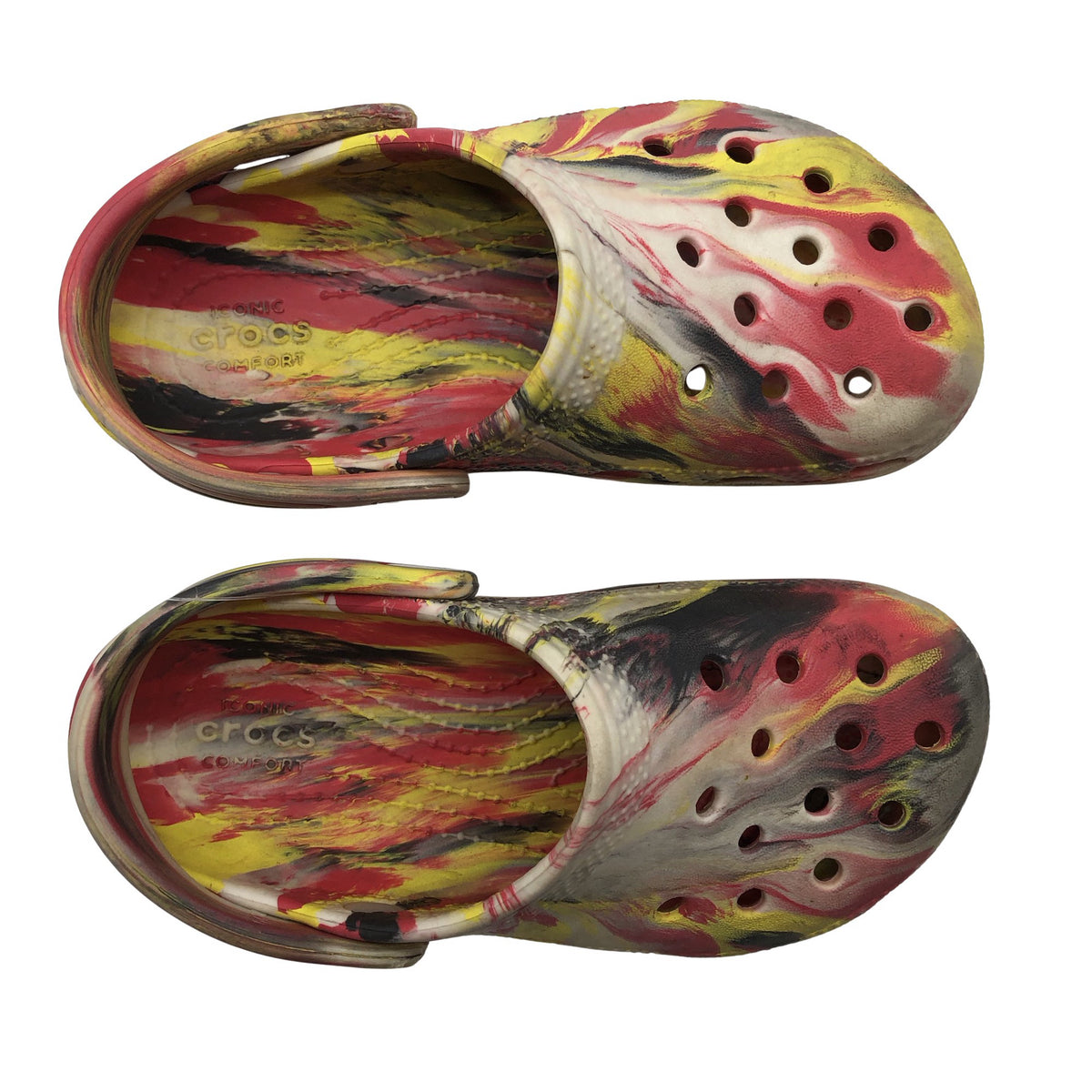 Unisex Crocs - Pistokkaat, koko 28 - Keltainen (1)