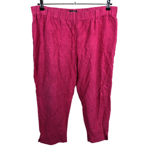 Miesten Jonet - Kangashousut, koko W40 - Pinkki (1)