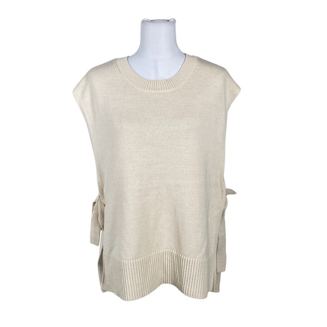 Naisten Selected - Neuleliivi, koko 38 - Beige ()