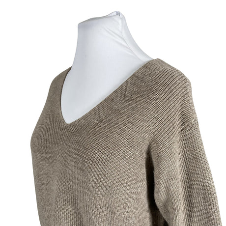 Naisten Alpa - Neulepaita, koko 48 - Beige (2)