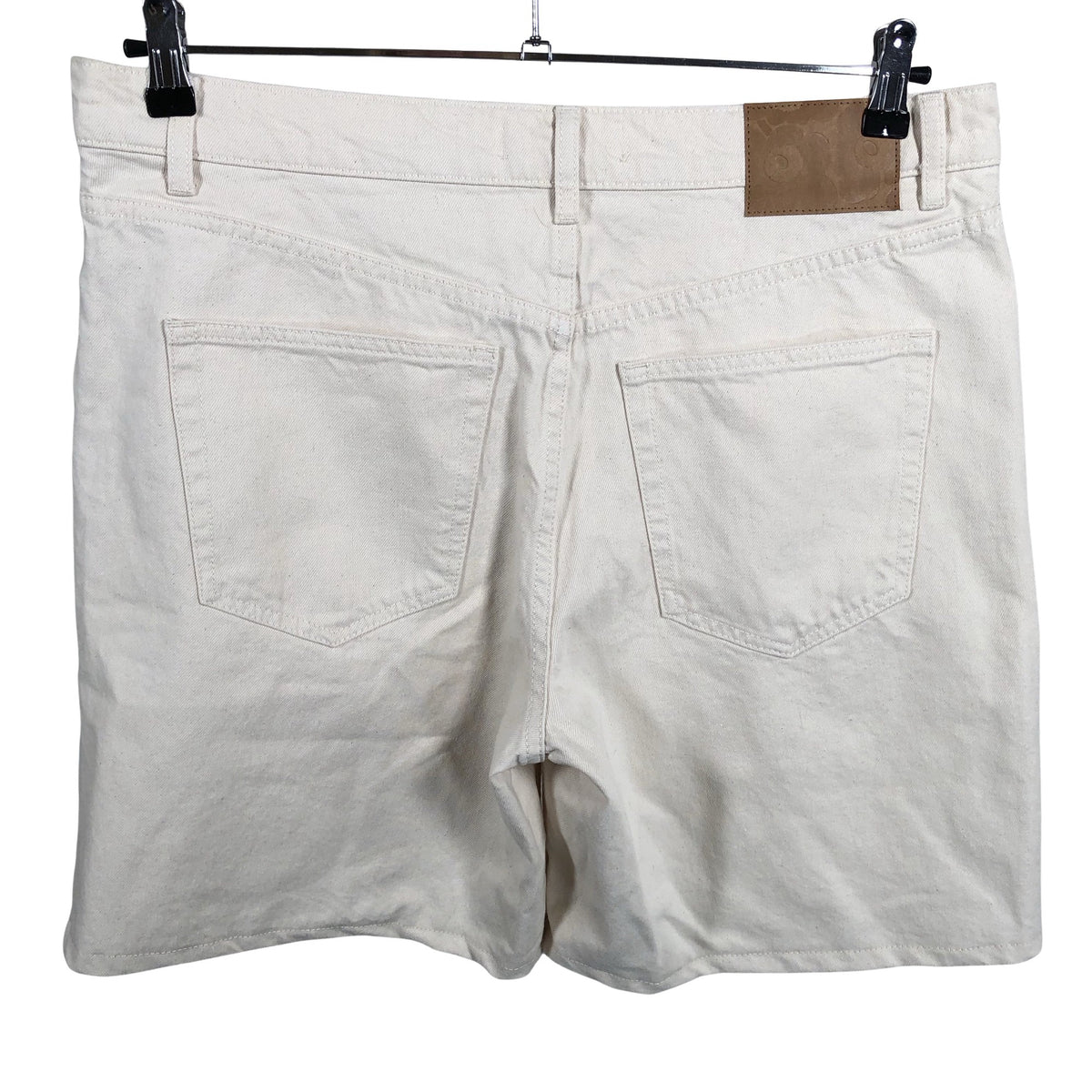 Naisten Marimekko - Farkkushortsit, koko W31 - Beige (2)