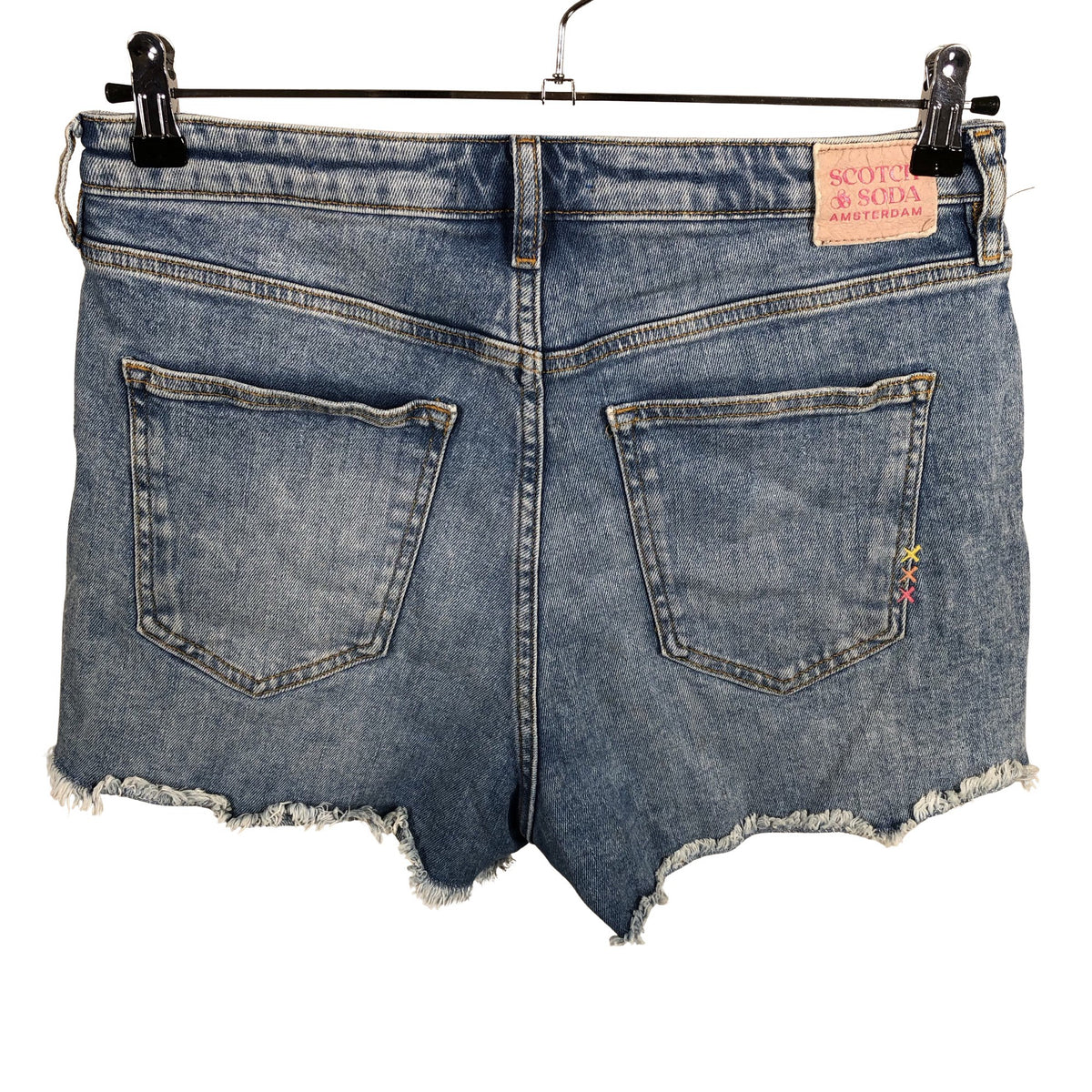 Naisten Scotch&Soda - Farkkushortsit, koko W30 - Sininen (2)