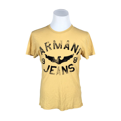 Miesten Armani Jeans - T-paita, koko M - Keltainen ()