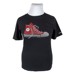 Naisten Converse - T-paita, koko 42 - Musta (1)