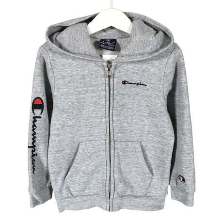 Unisex Champion - Huppari, koko 110 - 116 - Harmaa ()