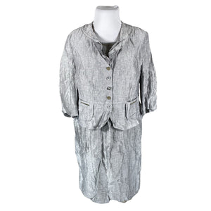 Naisten Gerry Weber - Jakkupuku, koko 44 - Harmaa (1)