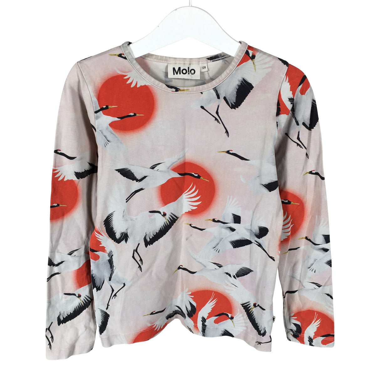 Unisex Molo Kids - Trikoopaita, koko 122 - 128 - Vaaleanpunainen (1)